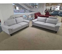 Garnitur Candy 2.0 3er 2er Set grau mit Fleckenschutz