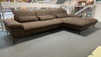 Ecksofa Mattias Calido chocolate ca. 345x191-223 cm