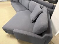 Rolf Benz Ecksofa Ego Sofa Winkelabschluß Stoff petrol-braun 26.301 rechts