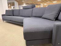 Rolf Benz Ecksofa Ego Sofa Winkelabschluß Stoff petrol-braun 26.301 rechts