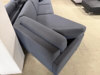 Rolf Benz Ecksofa Ego Sofa Winkelabschluß Stoff petrol-braun 26.301 links
