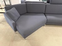 Rolf Benz Ecksofa Ego Sofa Winkelabschluß Stoff petrol-braun 26.301 links