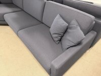 Rolf Benz Ecksofa Ego Sofa Winkelabschluß Stoff petrol-braun 26.301 links