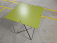 Freistil Couchtisch 195 avocadogrün chrom B/H/T ca....