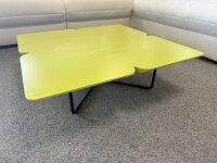 Freistil Rolf Benz Couchtisch 195 grün schwarz ca. 79x79 cm