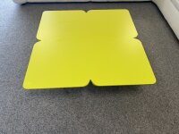 Freistil Rolf Benz Couchtisch 195 grün schwarz ca. 79x79 cm