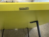 Freistil Rolf Benz Couchtisch 195 grün schwarz ca. 79x79 cm