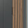 Drehtürenschrank Andorra Graphit Artisan Eiche 200cm