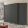 Schwebetürenschrank Andorra Graphit 300cm