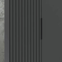 Drehtürenschrank Andorra Graphit 250cm