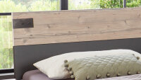 Futonbett Malmö silver fir graphit 180x200 cm