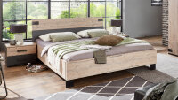 Schlafzimmer Malmö silver fir graphit Set 4tlg