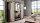 Schlafzimmer Malmö silver fir graphit Set 4tlg