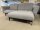 Rolf Benz Ecksofa Agio Stoff silbergrau 14.113 lack. schwarz