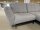 Rolf Benz Ecksofa Agio Stoff silbergrau 14.113 lack. schwarz