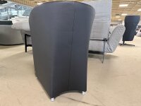 Rolf Benz Sessel ST SE 7300 Cocktailsessel Echt Leder schwarz