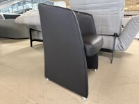 Rolf Benz Sessel ST SE 7300 Cocktailsessel Echt Leder schwarz