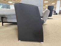 Rolf Benz Sessel ST SE 7300 Cocktailsessel Echt Leder schwarz
