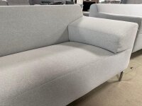 Rolf Benz Sofa Freistil 180 lichtgrau Bezug Stoff Breite 180 cm