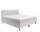 Boxspringbett 140x200 cm Villach Feincord silber