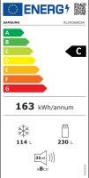 Samsung RL34C600CSA/EG No Frost+ Kühl-Gefrierkombination (Klasse C, 185cm)