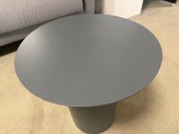 Freistil Rolf Benz Couchtisch 154-200 Stahlblech grau...