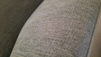 Ecksofa TONDO silbergrau Couch Rolf Benz 540 L-Sofa