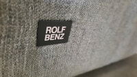 Ecksofa TONDO silbergrau Couch Rolf Benz 540 L-Sofa
