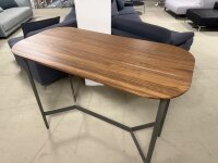 Rolf Benz Stehtisch 935-301 Eiche Metall Umbragrau B130 H100