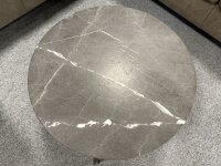 Rolf Benz Couchtisch 947-373 graphit brown Gestell 7022 Umbragrau