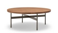 ROLF BENZ Couchtisch 925-532 Nussbaum Metall grau...