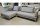 Ecksofa SENTO 344 Rolf Benz Recamiere links Stoff hellgrau