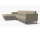 Ecksofa Rolf Benz freistil 133 links Stoff Hellelfenbein