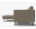 Ecksofa Rolf Benz freistil 133 links Stoff Hellelfenbein