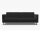 Sofa freistil 133 Rolf Benz Leder schwarz 222cm