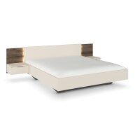 Bettanlage Marbella champagner Atlantic Oak dunkel 160x200cm