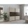 Schwebetürenschrank Marbella champagner Atlantic Oak dunkel 218/210/59 cm