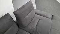 Ecksofa Ocean Bingo anthrazit ca. 304x176 cm