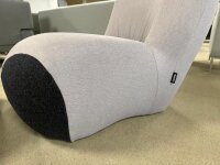 Freistil 171 Sessel 1071 signalgrau Appl. 7403 schwarzgrau