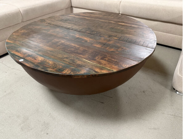 Couchtisch Himalaya 3790 Altholz recycelt B/H/T: 90/37/90 cm