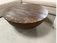 Couchtisch Himalaya 3790 Altholz recycelt B/H/T: 90/37/90 cm