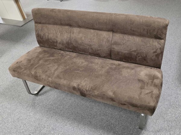 Sitzbank Talena Lederlook braun ca.160/88/66 cm