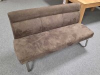 Sitzbank Talena Lederlook braun ca.160/88/66 cm