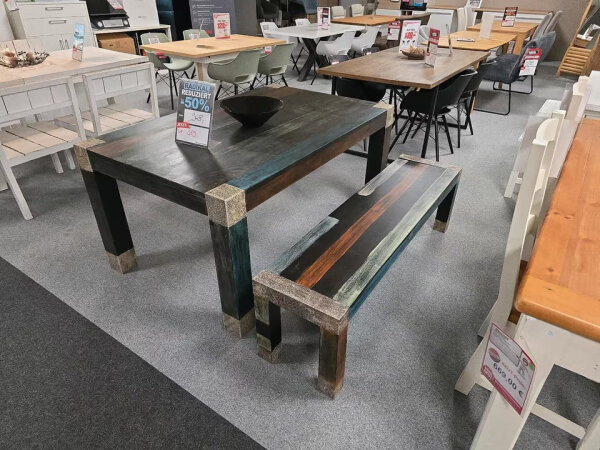 Essgruppe Goa best. aus Esstisch und Bank