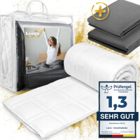 Gewichtsdecke 135x200  6kg Therapiedecke gegen Schlafstörung und Anti-Stress