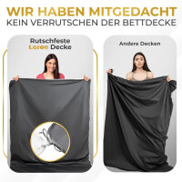 Gewichtsdecke 135x200  6kg Therapiedecke gegen Schlafstörung und Anti-Stress