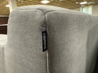 Freistil Ecksofa 180 links hell staubgrau 2064 Fuß schwarz