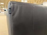 Rolf Benz Sofa Freistil 180/200 Leder schwarz 8006