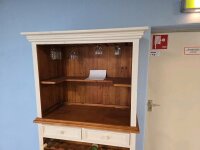 Buffet Bodde Weinschrank T14 Kiefer massiv usedweiß...