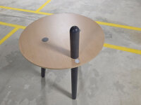 Freistil Couchtisch 196 Fichte Durchmesser 45 cm Dreibein...